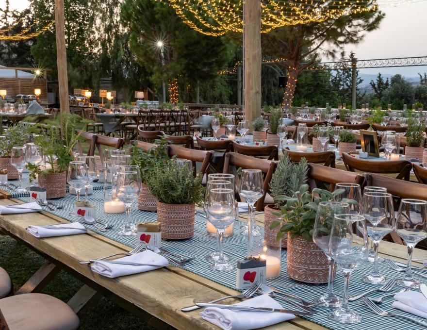 Δεξίωση γάμου - Κτήμα Μυρρινούς