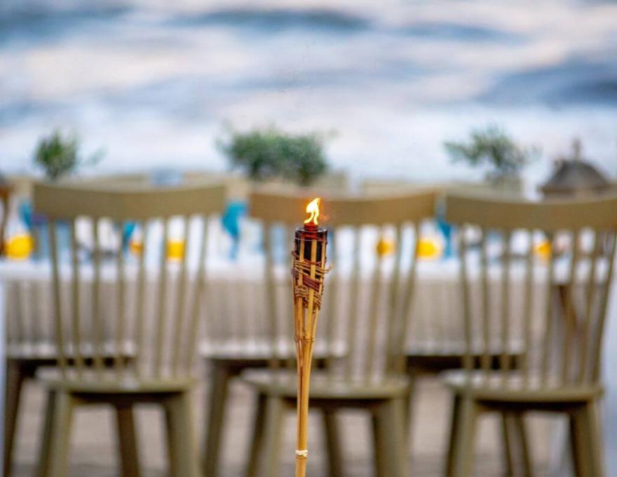 Γαλάζια Ακτή - γάμος σε παραλία Μαραθώνας