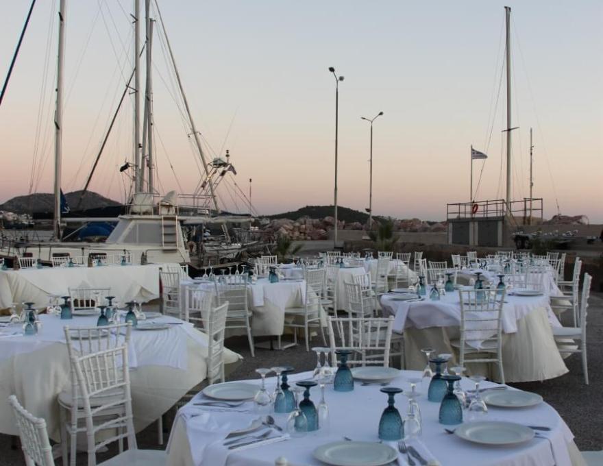 ΙστιοπλοΙκός Βούλας - Aitna Catering- Δεξίωση Γάμου