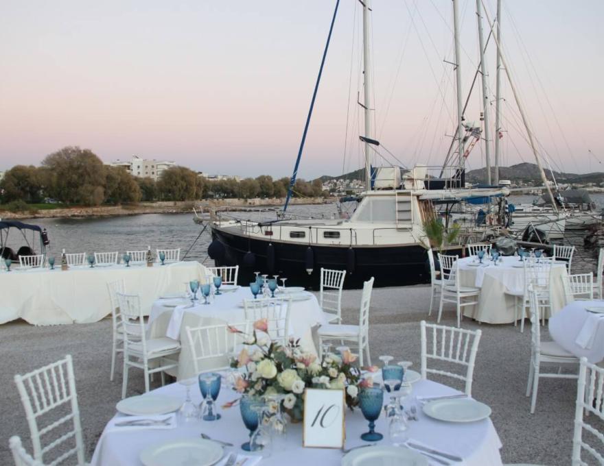 ΙστιοπλοΙκός Βούλας - Aitna Catering- Δεξίωση Γάμου