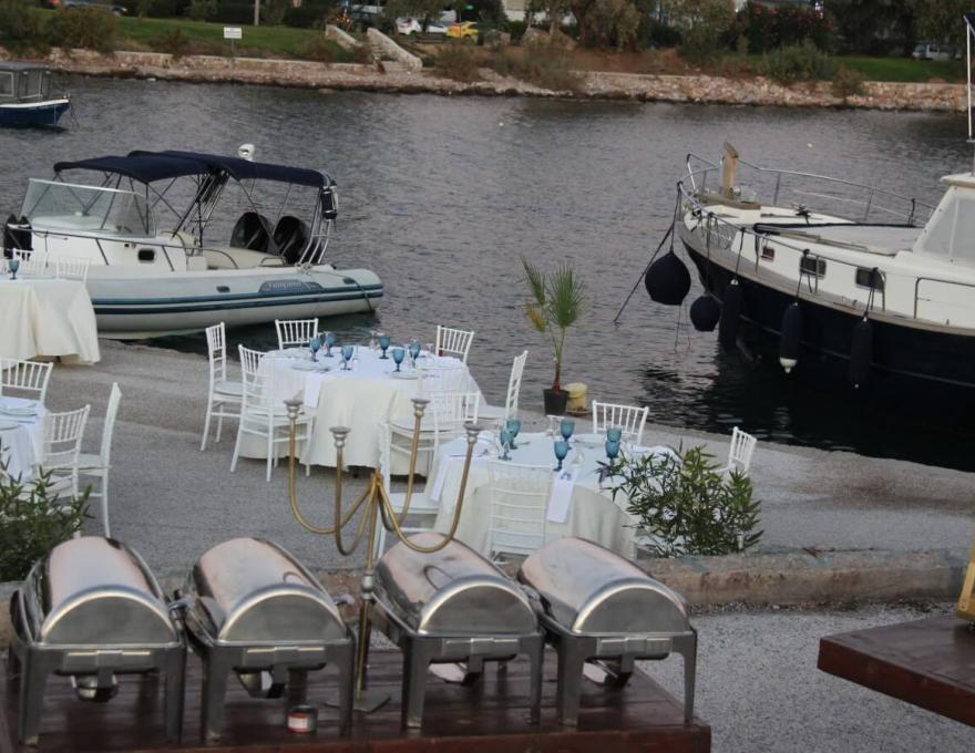 ΙστιοπλοΙκός Βούλας - Aitna Catering- Δεξίωση Γάμου