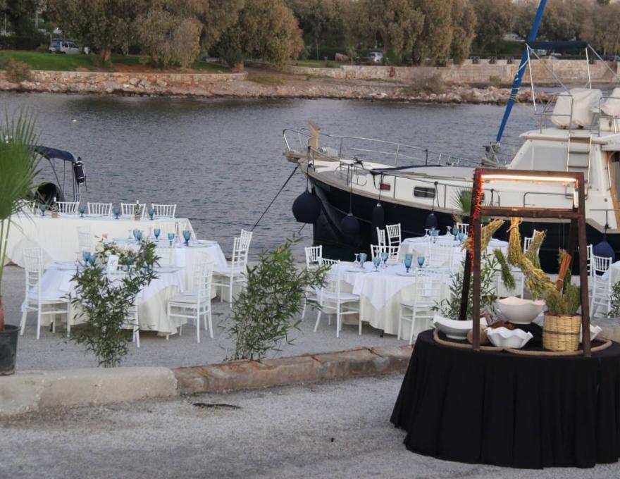 ΙστιοπλοΙκός Βούλας - Aitna Catering- Δεξίωση Γάμου