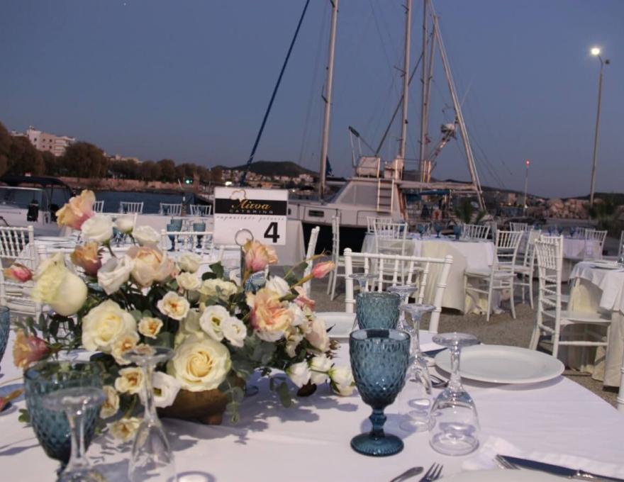 ΙστιοπλοΙκός Βούλας - Aitna Catering- Δεξίωση Γάμου