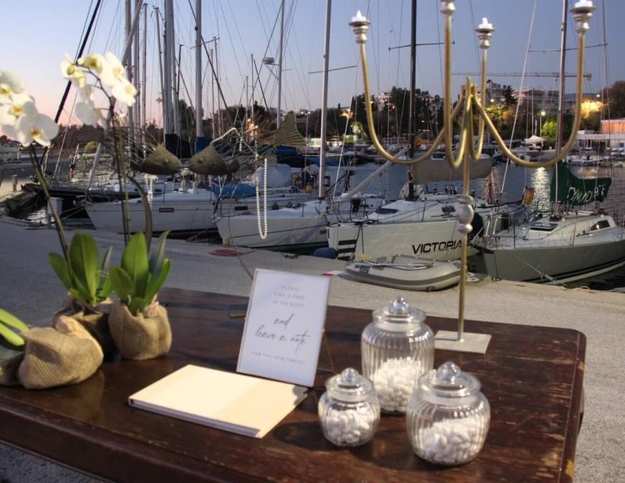 ΙστιοπλοΙκός Βούλας - Aitna Catering- Δεξίωση Γάμου