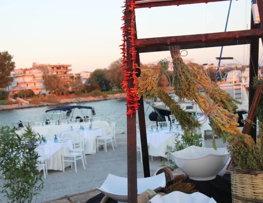 ΙστιοπλοΙκός Βούλας - Aitna Catering- Δεξίωση Γάμου