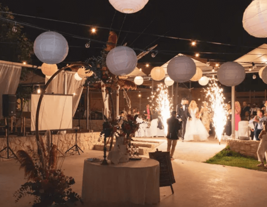 Κτήμα Αξιού Θέασις -Δεξίωση Γάμου- Θεσσαλονίκη