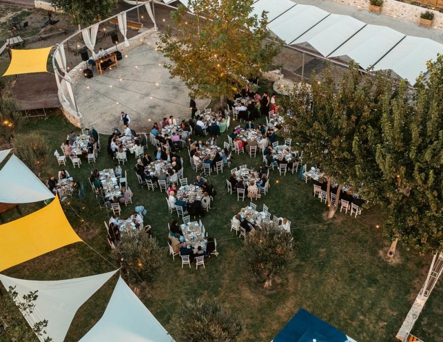 Κτήμα Αξιού Θέασις -Δεξίωση Γάμου- Θεσσαλονίκη