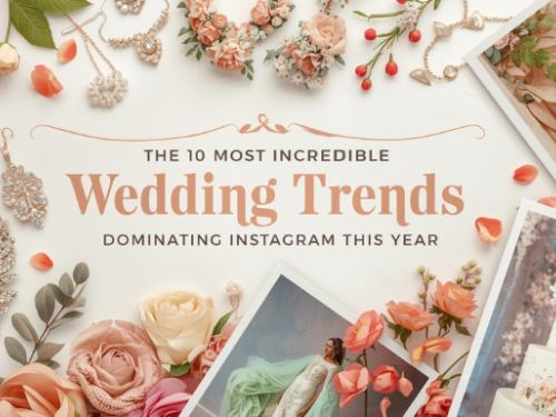 Οι 10 πιο απίθανες τάσεις γάμου που κυριαρχούν φέτος στο Instagram!